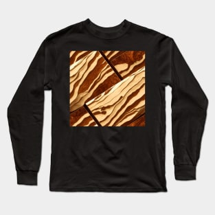 Wood pattern, a perfect gift for any woodworker or nature lover! #23 Long Sleeve T-Shirt